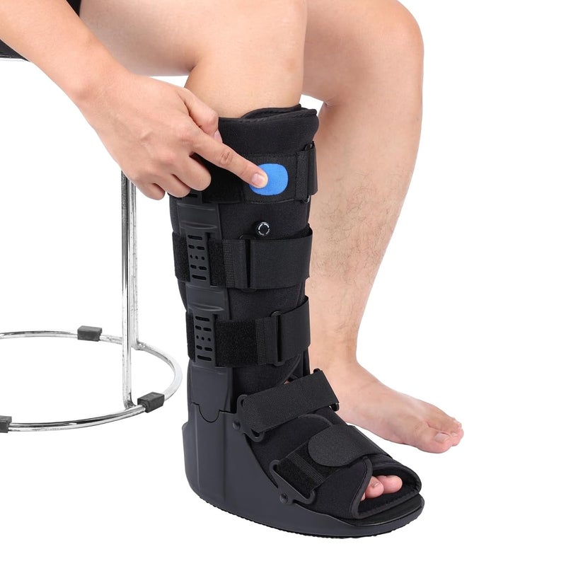 Mathgetin Tall Air Cam Fracture Boot Orthopedic Walking Boot Medical Inflatable Walker Boot for Broken Foot, Sprained Ankle and Post Surgery (Large) - Image 1
